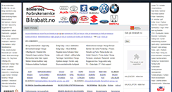 Desktop Screenshot of bilrabatt.no